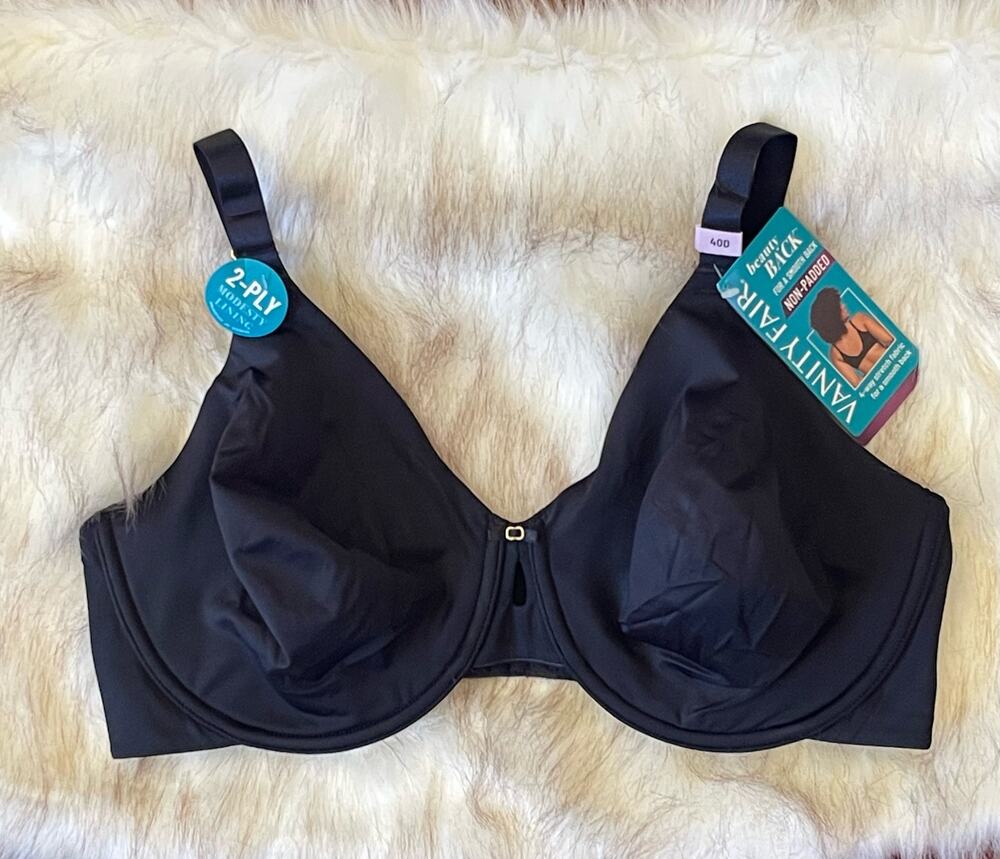 NWT Vanity Fair Non- Padded Bra 40D